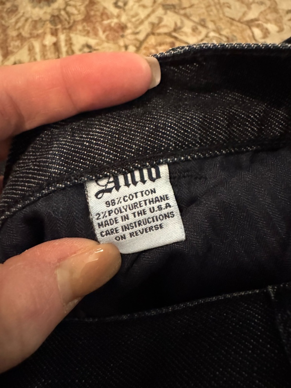 Anlo Dark Wash Flare Jeans - Picture 8 of 9